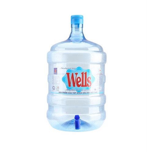 Nước tinh khiết Wells (bình 19 lít)