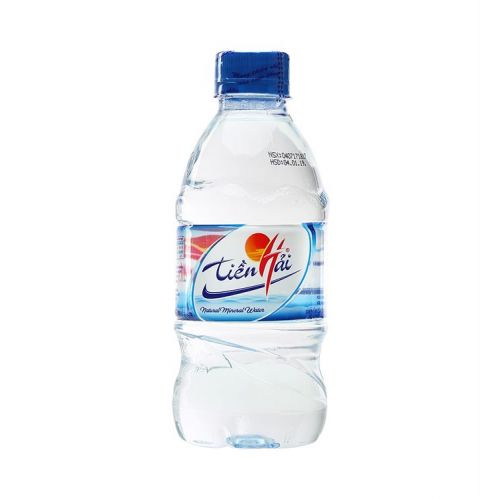 Nước khoáng thiên nhiên Tiền Hải 350ml (thùng 24 chai)